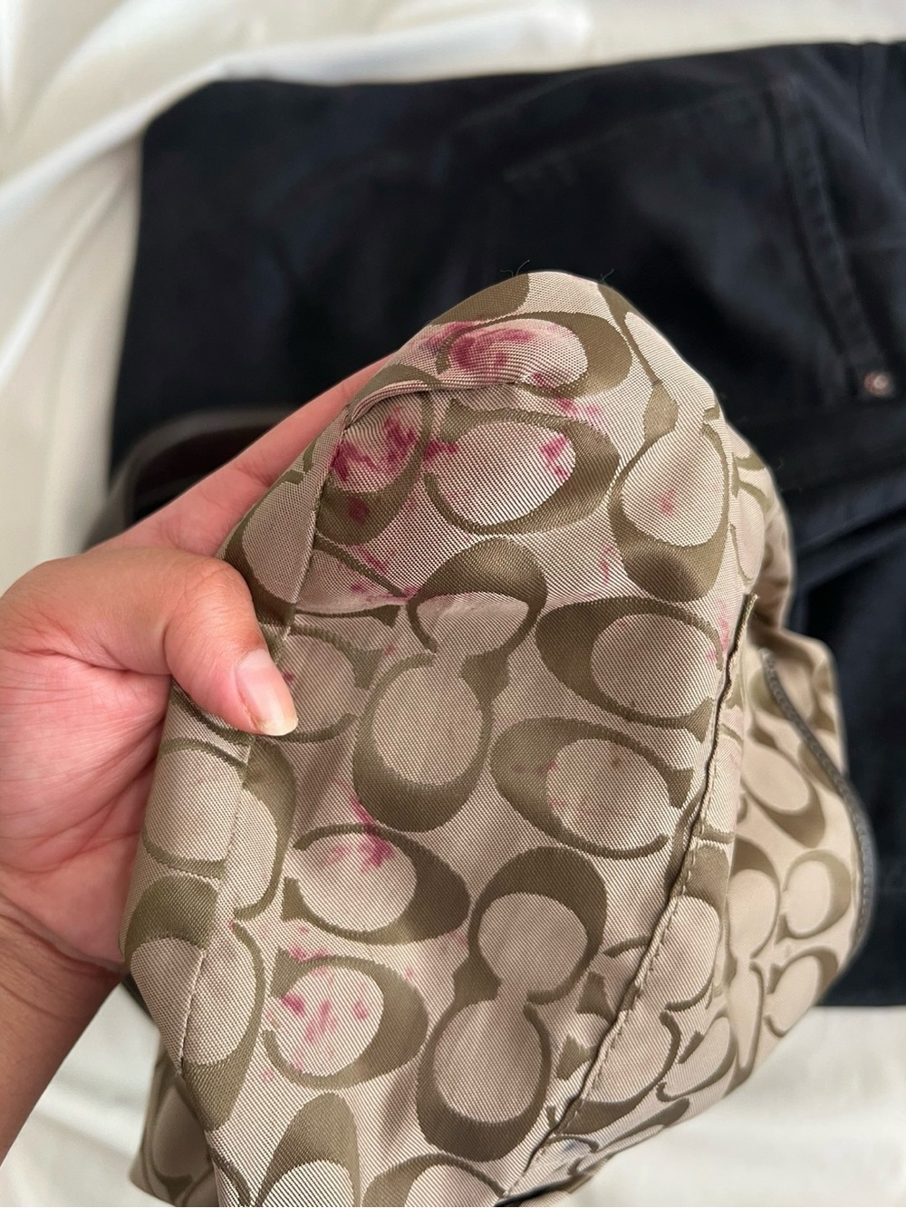 Coach Brown Legacy Suade Shoulder Bag ✨👜 - Picture 4 of 6